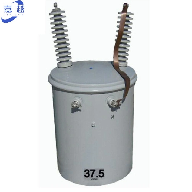 25 kVA 34.5kVA 50 kVA 75kVA 100 kVA Single Pole Mounted Transformer 13.8kv 13.2kv to 120V 220V at 60Hz Li0 Vector Group