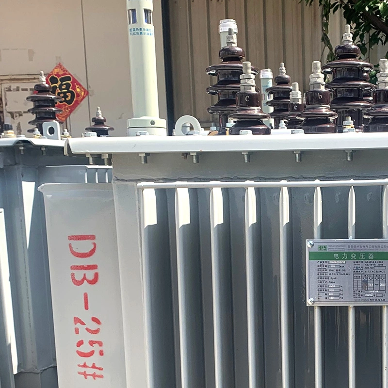 Low Wastage 11kv Power Distribution Transformer Power Supply, 3 Phase Step Down 11kv Voltage Distribution Oil Immersed Transformer