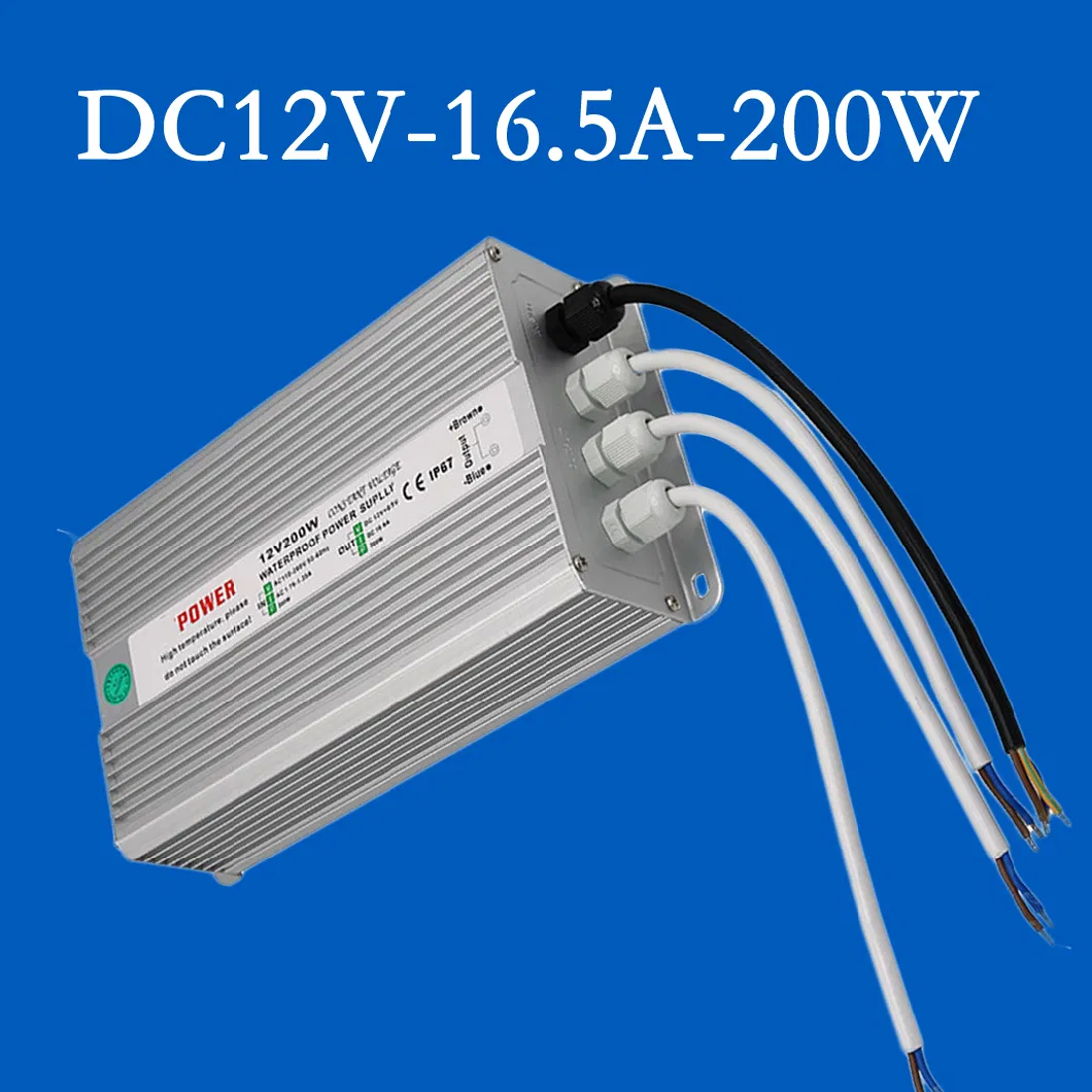 25W 2.08A DC12V PWM AC to DC Aluminum Case Waterproof Signage LED Transformer/LED Power Supply