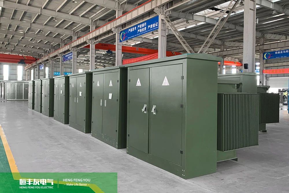 Outdoor Manufacturer OEM ODM 500 kVA 750kVA 19920V to 480/277V Pad Mounted Transformer Electrical Transformer