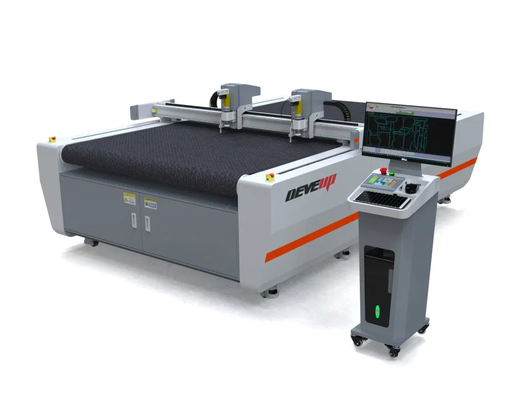 Automatic Oscillating Knife Cutter CNC Digital Plotter Laser Cutting Machine for Polyester Fiber Fabric Fiberglass Prepreg Cloth Leather Shoe Textile