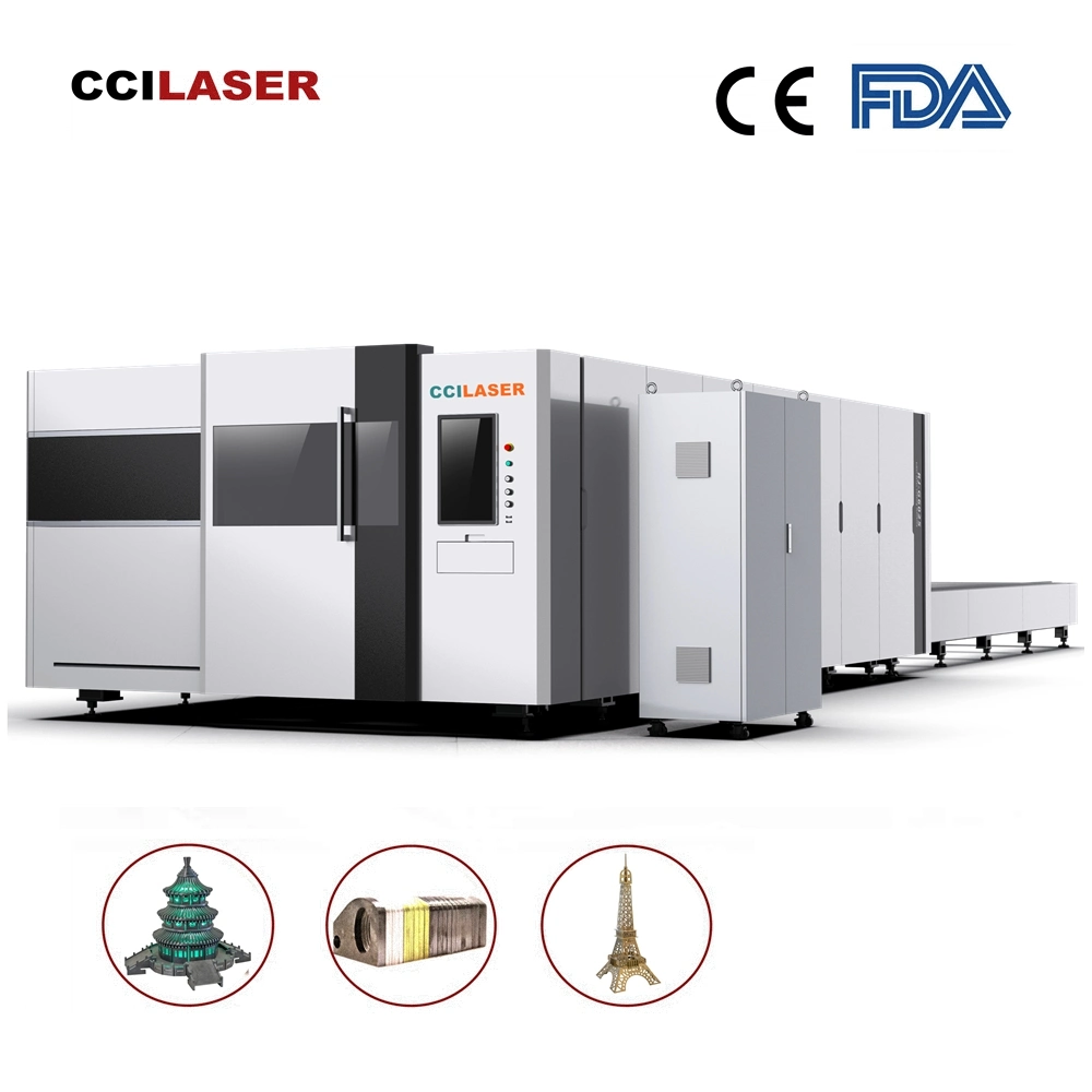 CNC Machine Price 3000W Metal CNC Fiber Laser Cutting for 1-20mm Stainless Steel Mild Steel Aluminum