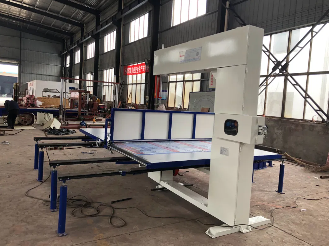 Small Vertical Foam Upright Cutting Machine EVA PU Foam Cutting Machine