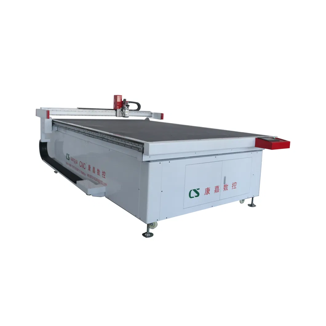 Oscillating Knife Cutting Machine, High Speed, High Precision, Deep Pressure, Fabric Cutting, Sponge, Foam, Leather, Cloth, and Rubber etc