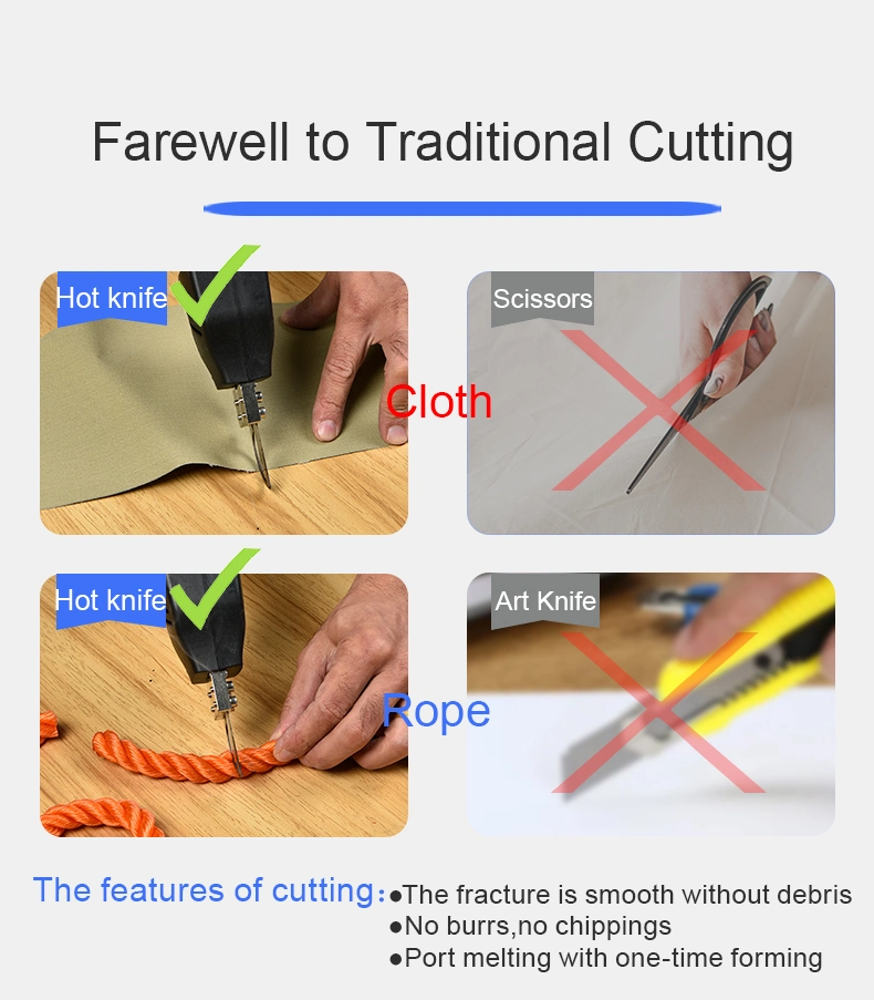 DIY Air-Cooled Electric Heat Cutter with Double Blades for Sponge EPS XPS EPE Kt Board