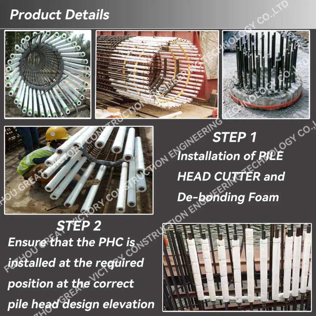 Heavy-Duty Construction Concrete Cutter for Pile Cutting