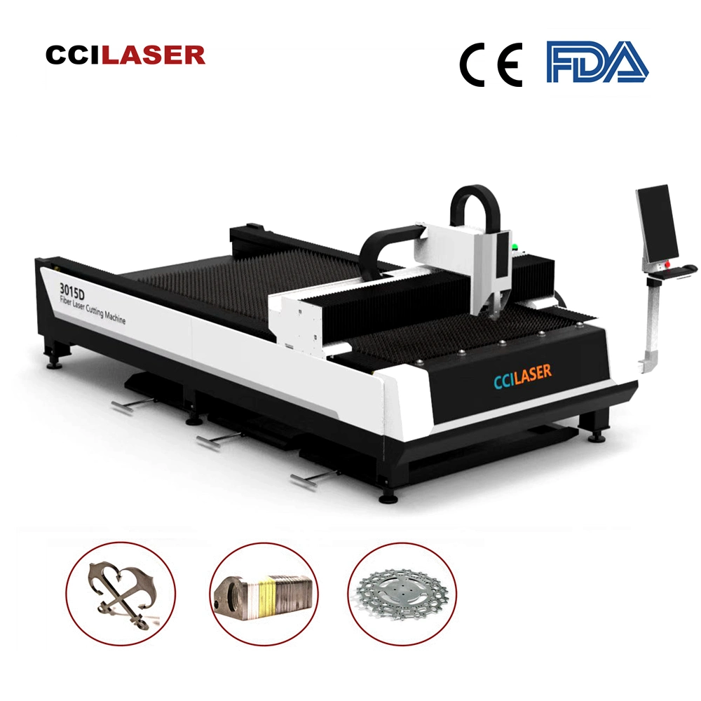 CNC Machine Price 3000W Metal CNC Fiber Laser Cutting for 1-20mm Stainless Steel Mild Steel Aluminum