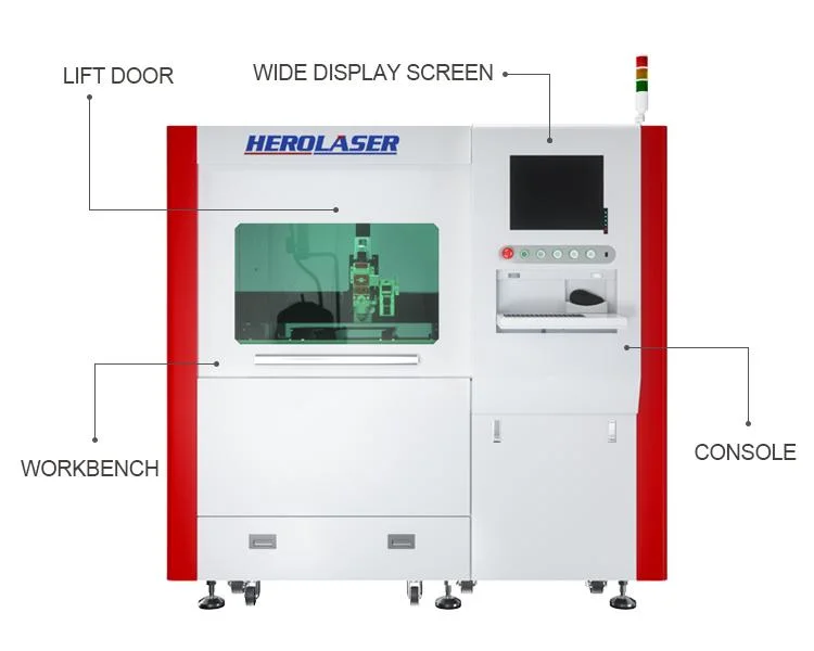 Fiber Cutter Machine for Plate Steel Aluminum Sheet Copper Iron Metal