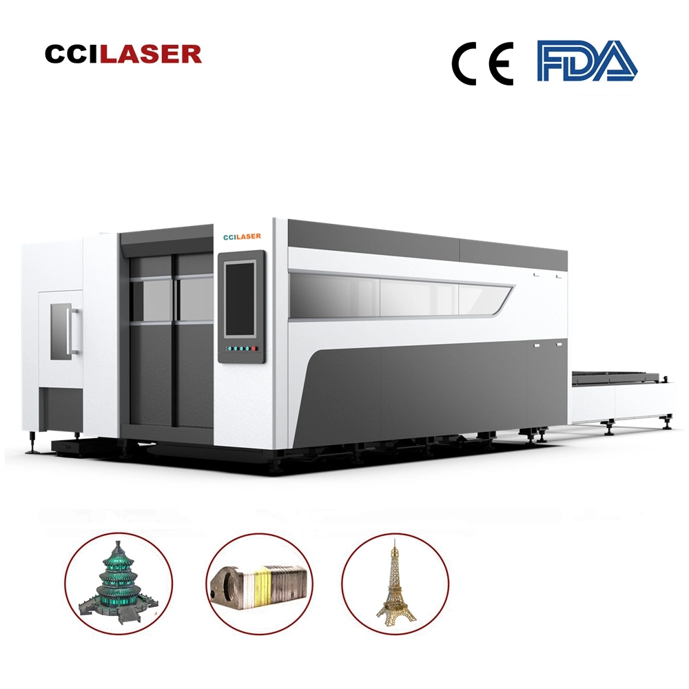 CNC Machine Price 3000W Metal CNC Fiber Laser Cutting for 1-20mm Stainless Steel Mild Steel Aluminum