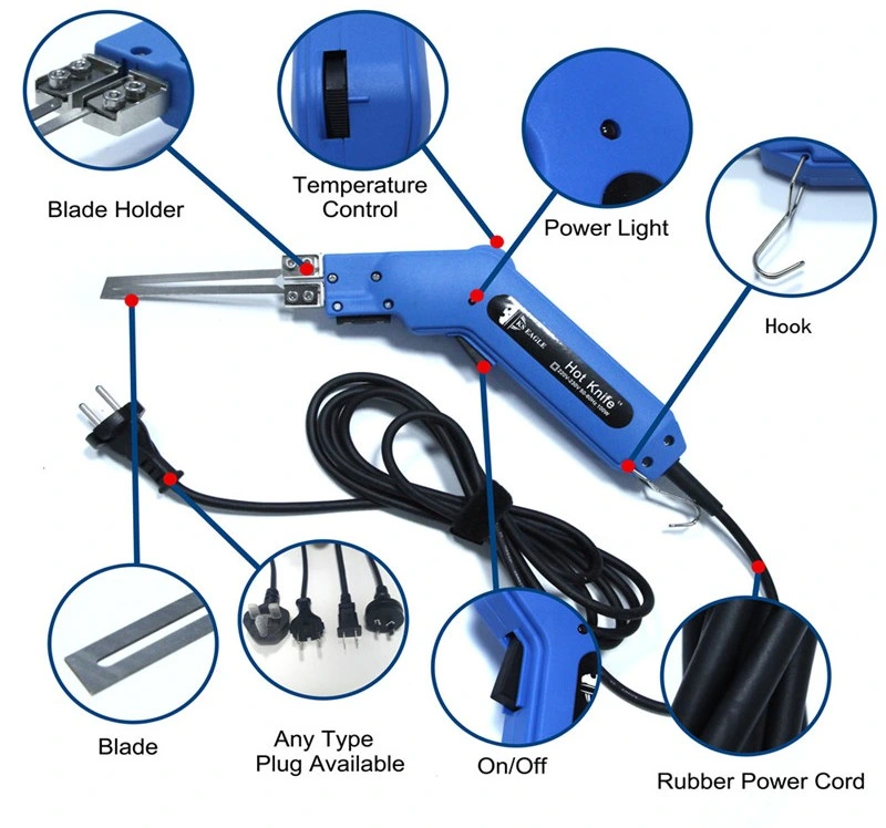 Factory Price Electric Wire Hand 200W Hot Foam Knife Cutter