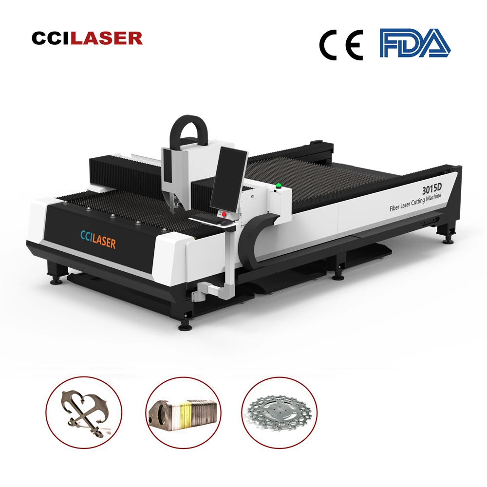 CNC Machine Price 3000W Metal CNC Fiber Laser Cutting for 1-20mm Stainless Steel Mild Steel Aluminum