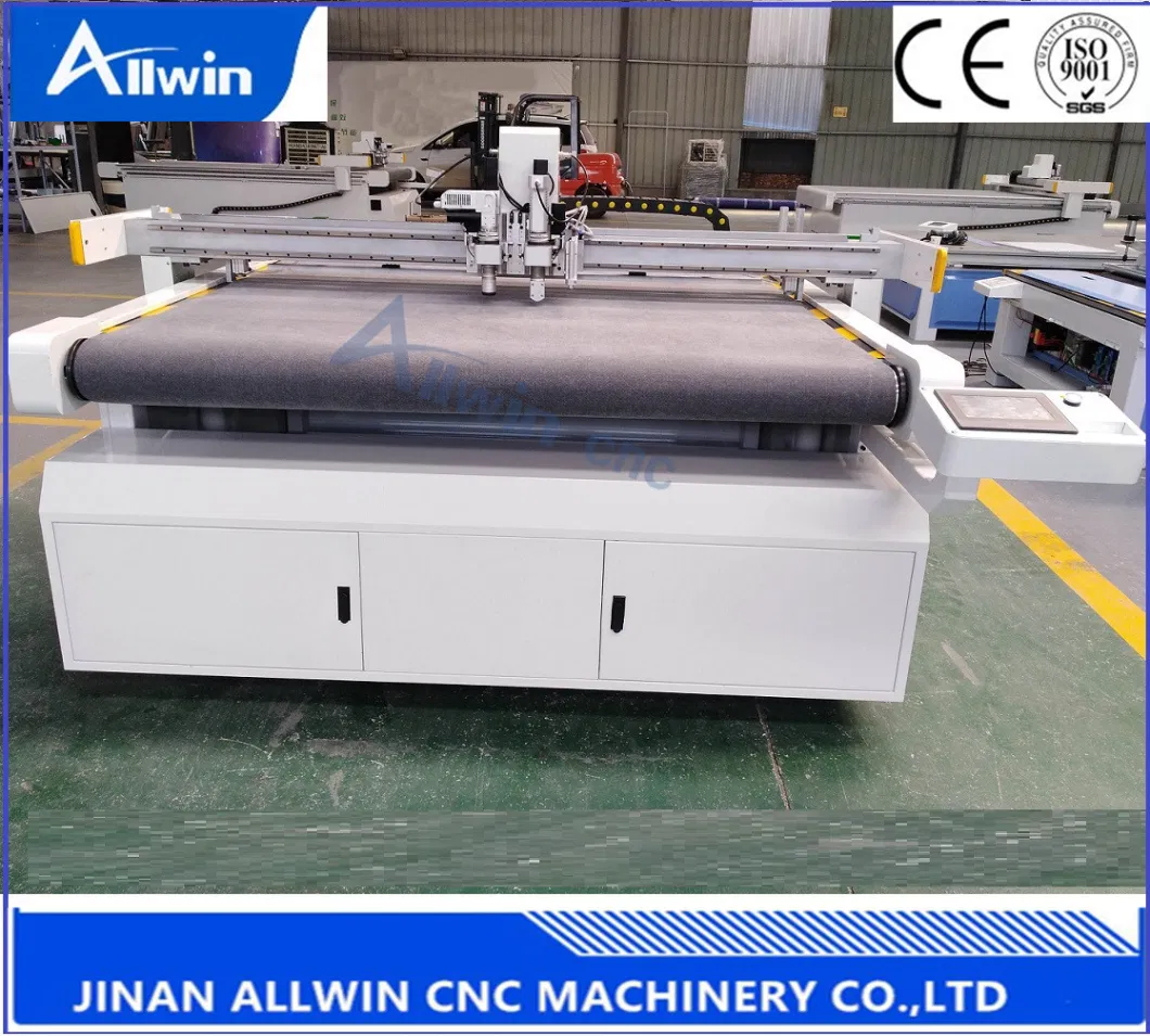 Automatic Flatbed Fabric Cutting Machine 2516 Digital Plotter Cutter