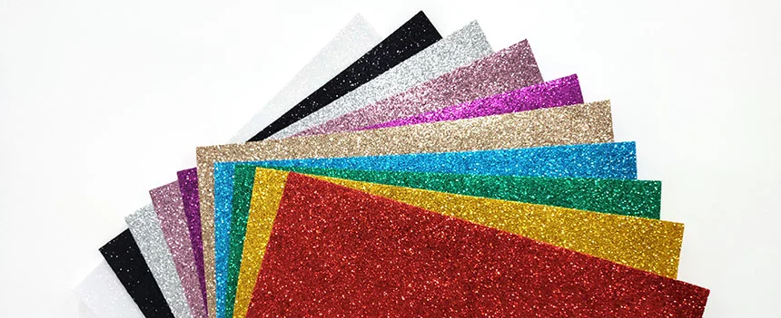 Wholesale A4 Size Glitter EVA Foam for Kids DIY Crafts