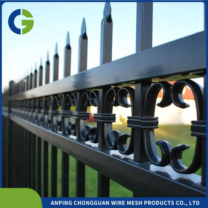 Green Environmental Protection Light and Durable Factory Direct Sales Factory Supply PVC Vinyl White Plastic Picket Fencing Picket Ornamental Fence