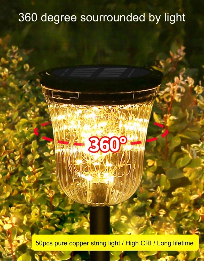 High Quality Solar LED Garden Light for Lawn Yard Path Walkway Decoration