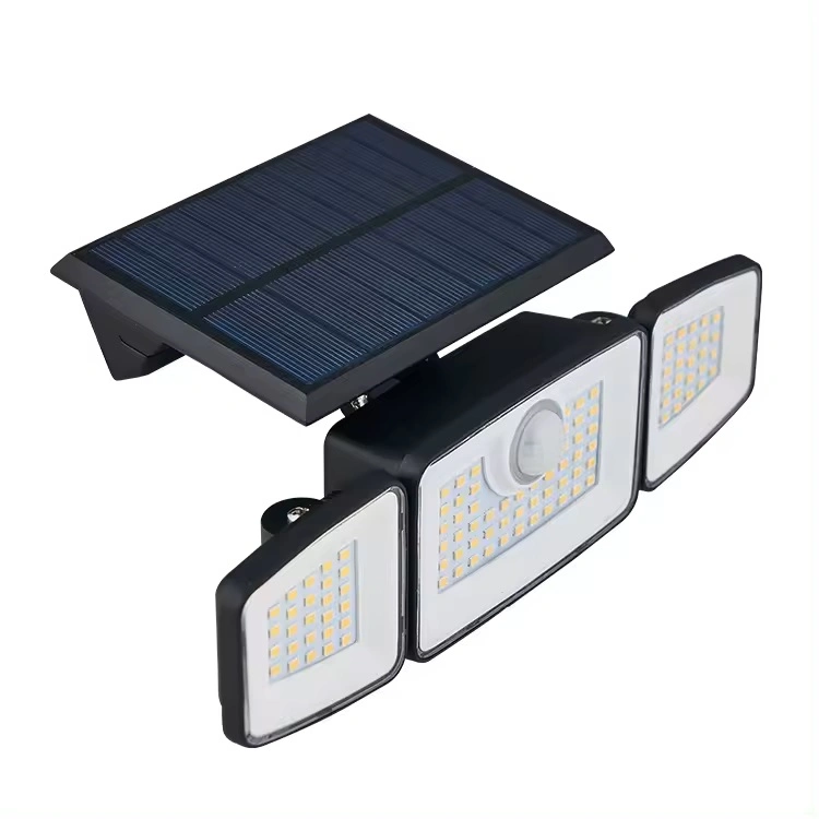 Energy Saving Solar Powered Waterproof IP54 Outdoor Wall Mounted Sound Activated Motion Sensor Security Light