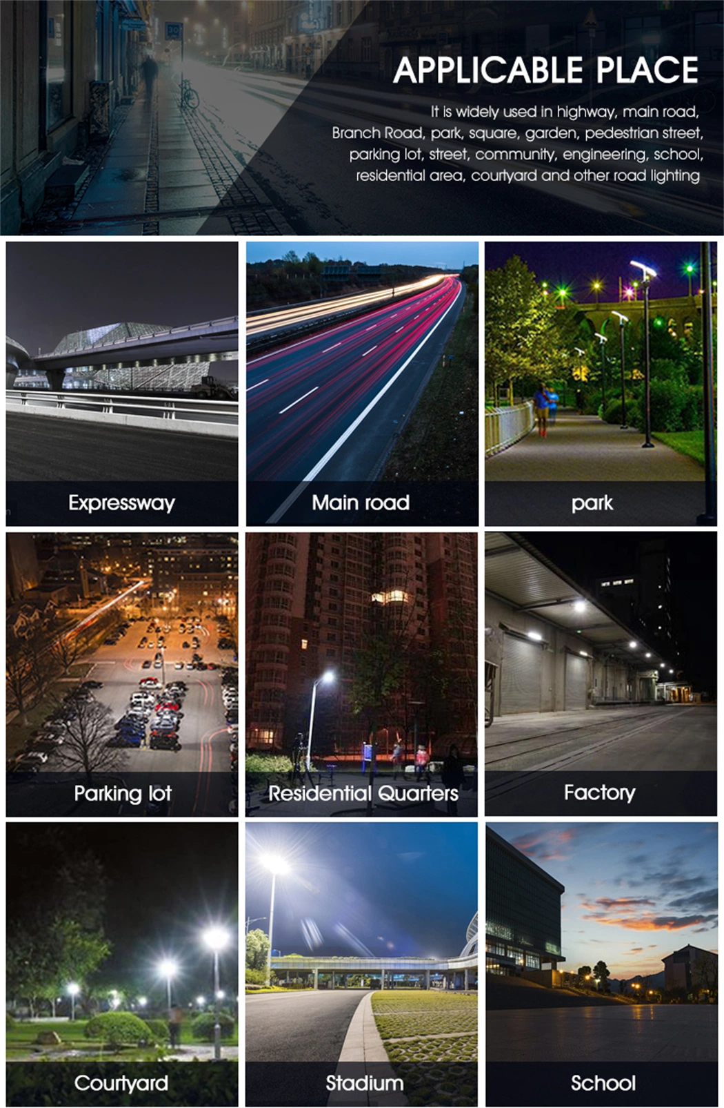 Bright Lights Light Outdoor CCTV Brightest Wall Pathway Solar Street Lighet