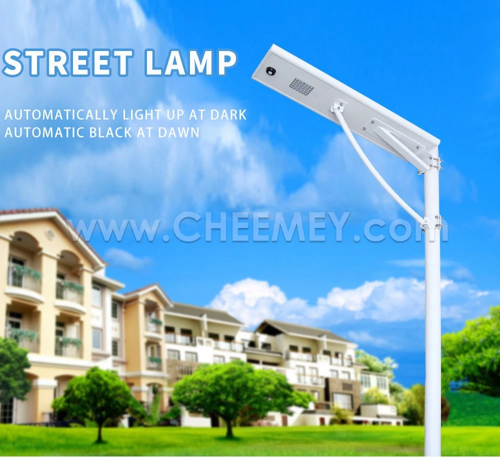 3W-120W LED Outdoor IP65 All in One Solar Power Street Road Light