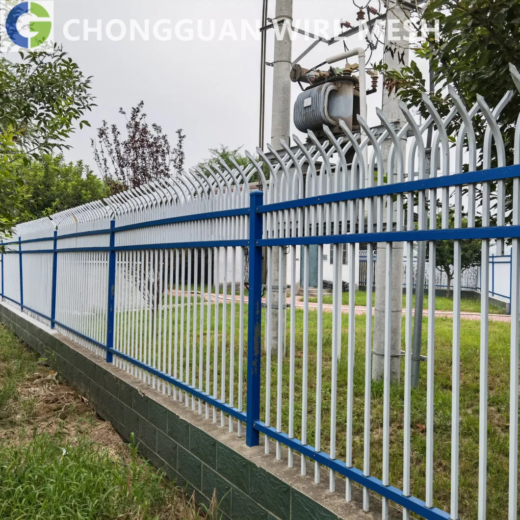 Green Environmental Protection Light and Durable Factory Direct Sales Factory Supply PVC Vinyl White Plastic Picket Fencing Picket Ornamental Fence