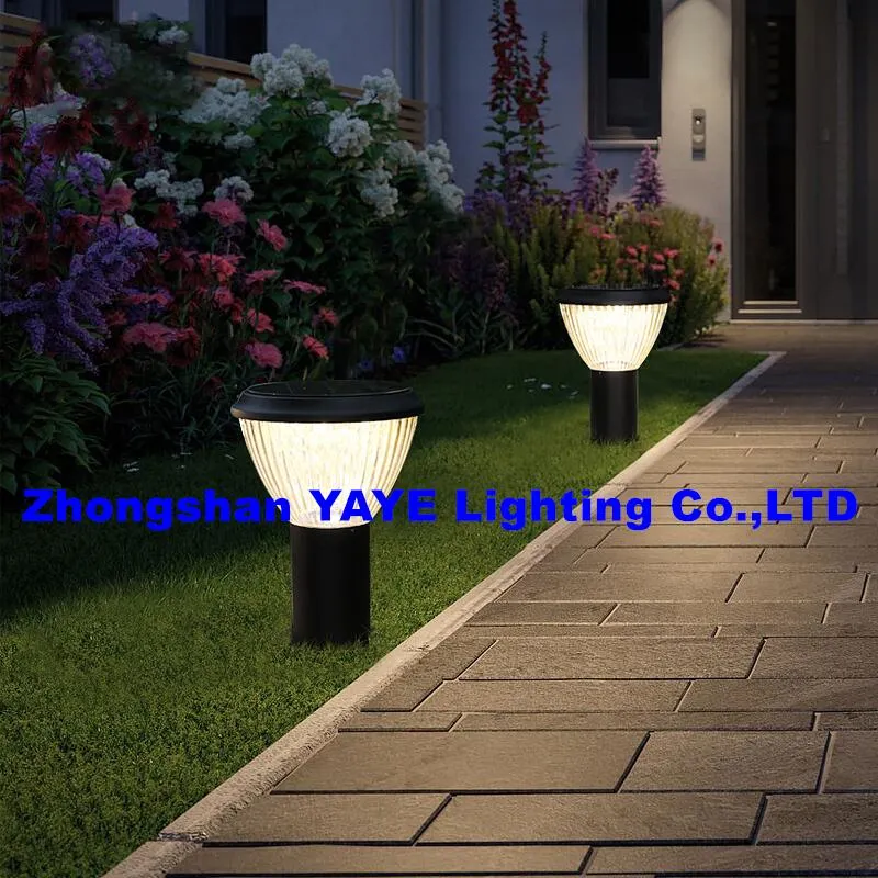 Yaye China CE Solar IP66 High Lumen 50W Aluminum Outdoor Waterproof LED Road Lawn Garden Pathway Landscape Park Driveway Walkway Lighting 1000PCS Stock