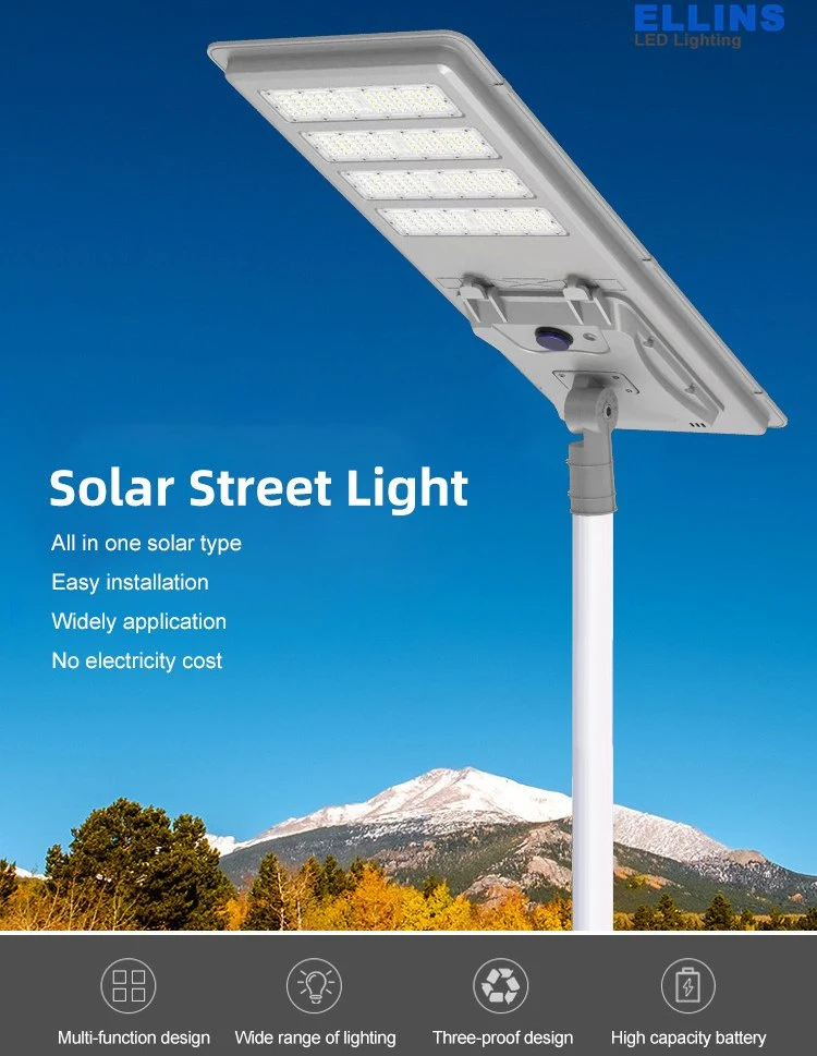 LED Solar Street Light with Wide Range of Lighting Remote Control