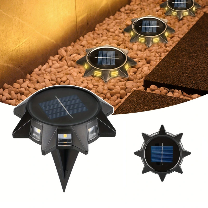 LED Solar Outdoor Landscape Light Waterproof Suitable for Lawn Terrace Channel Courtyard Step Deck Sidewalk Light