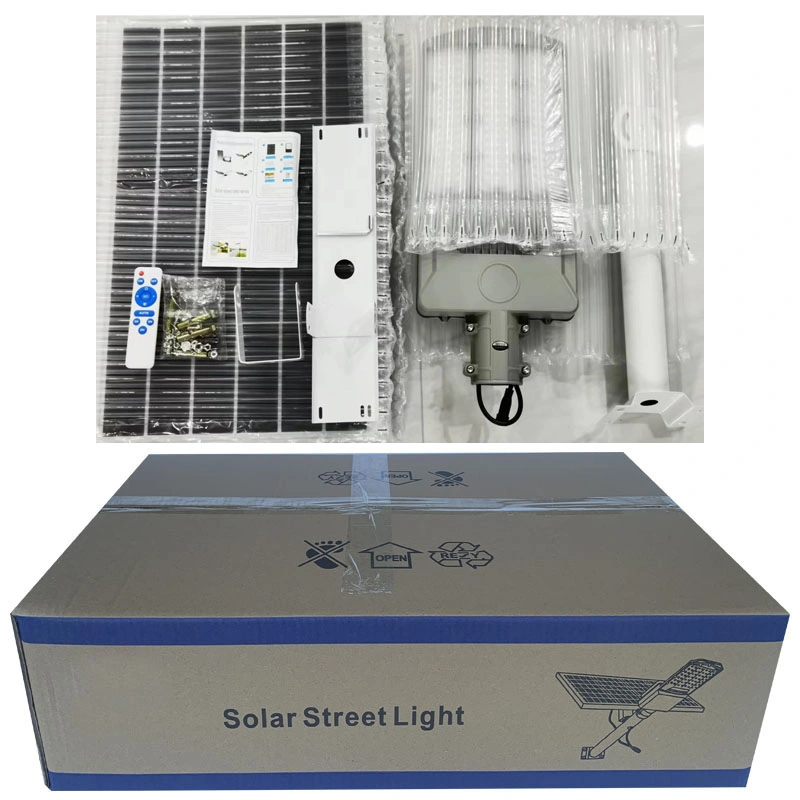 Light Messenger Split Panel Road Lamparas Solares 100W~400 Watts LED Wide Angle Lamp Dusk to Dawn Solar Street Lights Outdoor Stadium Parking Lot Garden