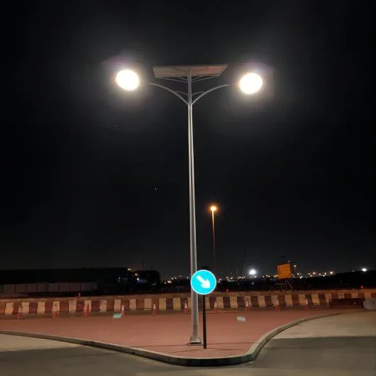 CE RoHS Coc SGS Certified Dual Solar Street Lighting System