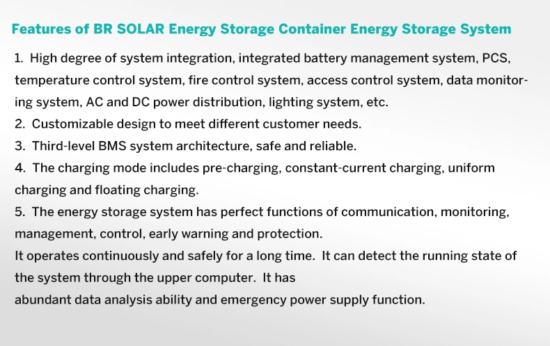 Industrial Container Solar Renewable on/off Grid Supply Energy Storage System Panel Photovoltaic Power Home Inverter Monocrystal System with CE Lighting