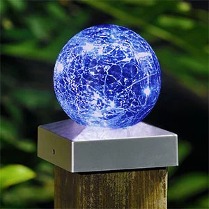 Outdoor Waterproof Solar Powered Color Changing Garden Fence Light