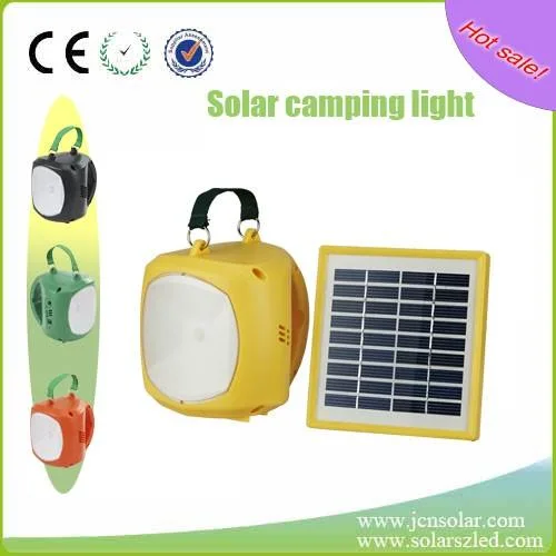 Rechargeable Solar Powered Reading Solar Desk Lamp Solar Lantern with Mobile Phone Charger