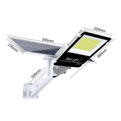 Luce solare da parcheggio a LED per esterni da 6000 lumen per la strada Via