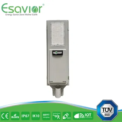 Luce solare a LED integrata per la pubblica amministrazione Progetto di illuminazione stradale con certificati CE/RoHS/IP67/IK10/CB/IEC/TUV-Sud