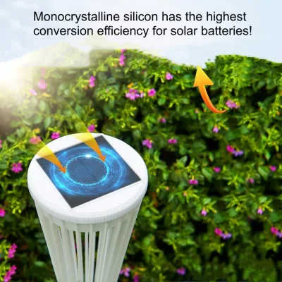 Luce calda e bianca LED luce colore esterno Garden Villa Solar Luce a spike per prato a tombolo per l&prime;illuminazione del paesaggio