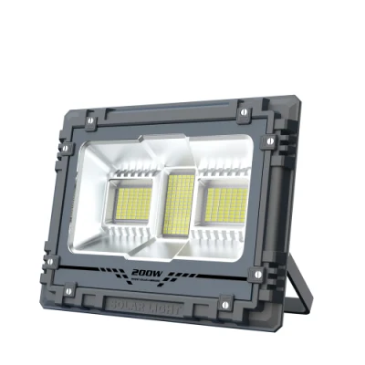 Proiettore LED ad alta potenza da campeggio di sicurezza solare da 500 W per Giardino