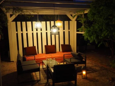 Solaires sospensione lumineuse exterieure Lanterna sospeso lampadario per esterni