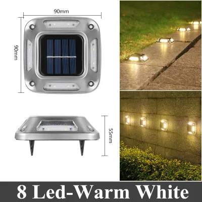Luci sotterranee luce da parete illuminazione solare Gadget LED Navidad lampadina Lampada per esterni