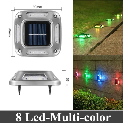 Luci sotterranee luce da parete illuminazione solare Gadget LED Navidad lampadina Lampada per esterni