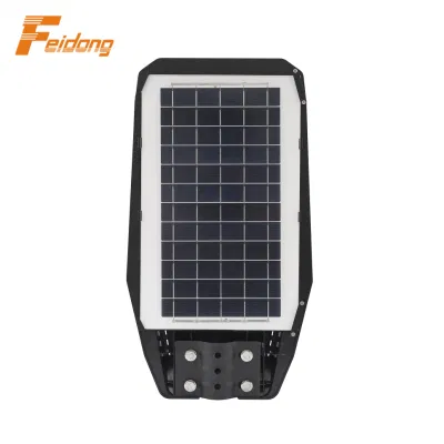 Lampada solare da strada da 100 W con sensore di movimento a induzione ad alto lume impermeabile Illuminazione stradale a LED da giardino per esterni integrata Luminaria