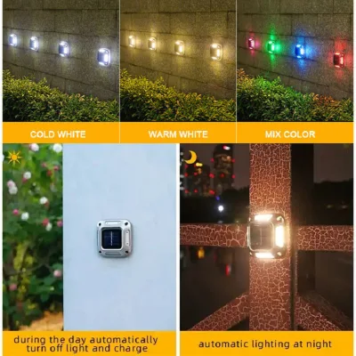 Luci sotterranee luce da parete illuminazione solare Gadget LED Navidad lampadina Lampada per esterni