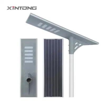 Sensore di movimento intelligente impermeabile per esterni IP65 integrato da 15 W all-in Una luce solare a LED per illuminazione stradale