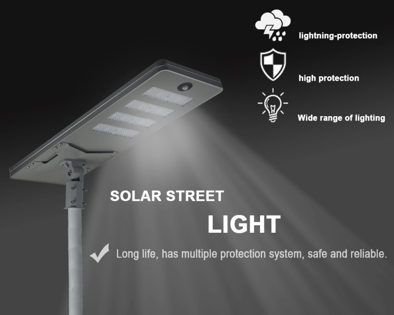 Brightest Outdoor Solar LED Lamp Solar Panel Integrated Street Light