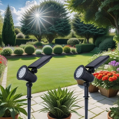 Solar LED Spotlights Outdoor