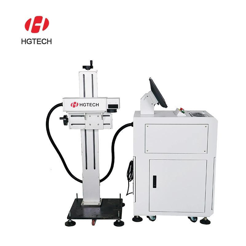 20W/30W/50W/70W/100W White/Black/Color Fiber Laser Marking Machine Price /Fiber Laser Engraver/Laser Marker on Metal