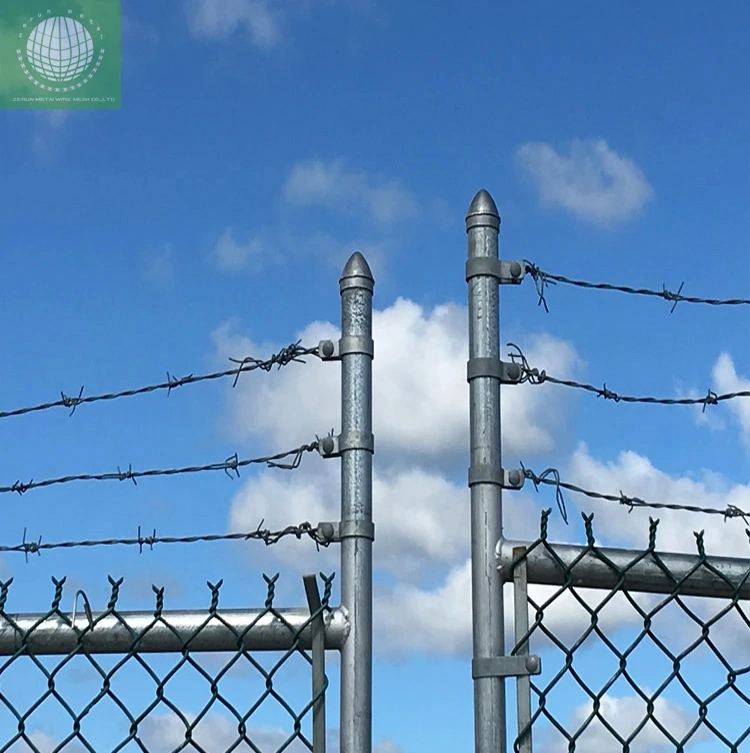 Zerun Galvanized Light Industry Daily Use Used PVC Barbed Wire Roll Price Fence Galvanized