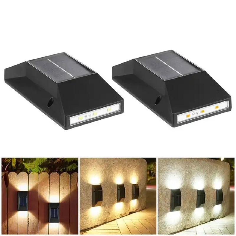 Solar Panel Lights LED Wall Light Street Lighting Holiday Decoration Pathway Lamp