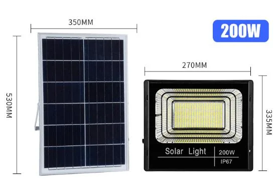 Hot Sale Brightest Solar Panel Powered Outdoor IP67 Solar LED Flood Lights