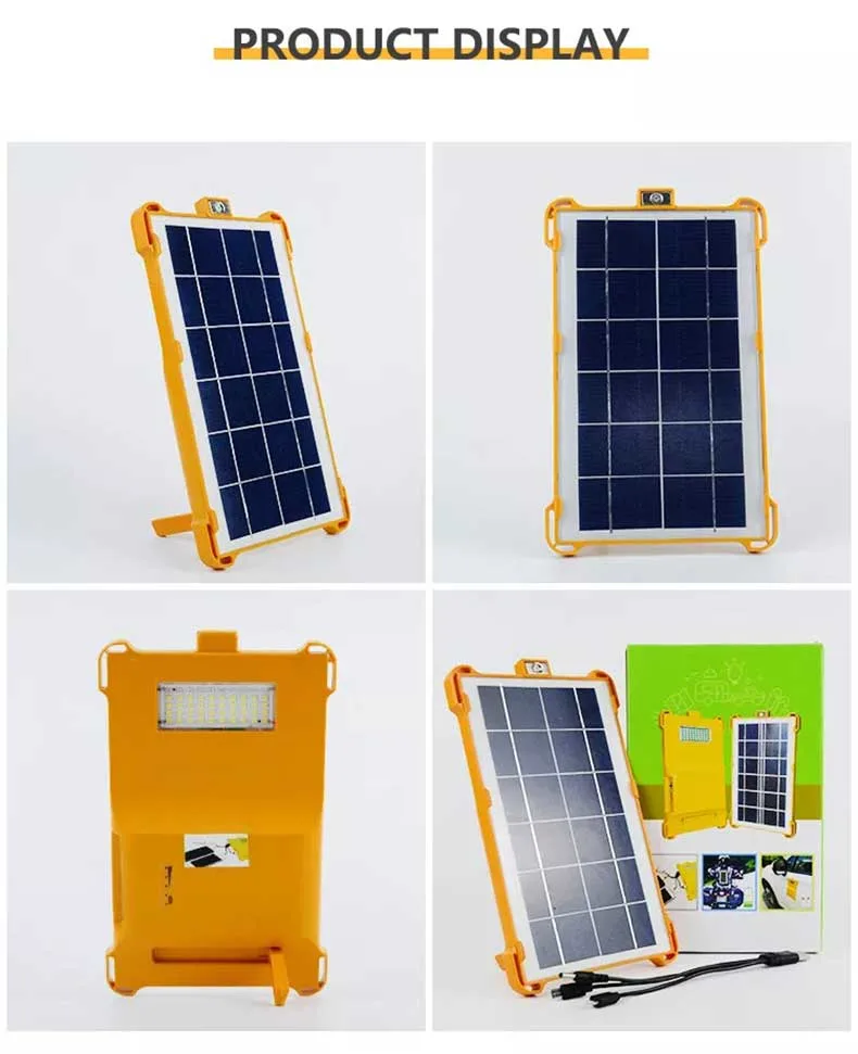 Brightest Outdoor Solar Portable Lights with USB Charge Power Bank