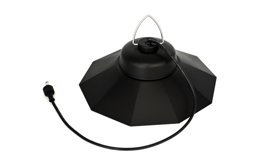 IP65 15W Remote Control PIR Solar Garden Lamp Outdoor Solar Pendant Light