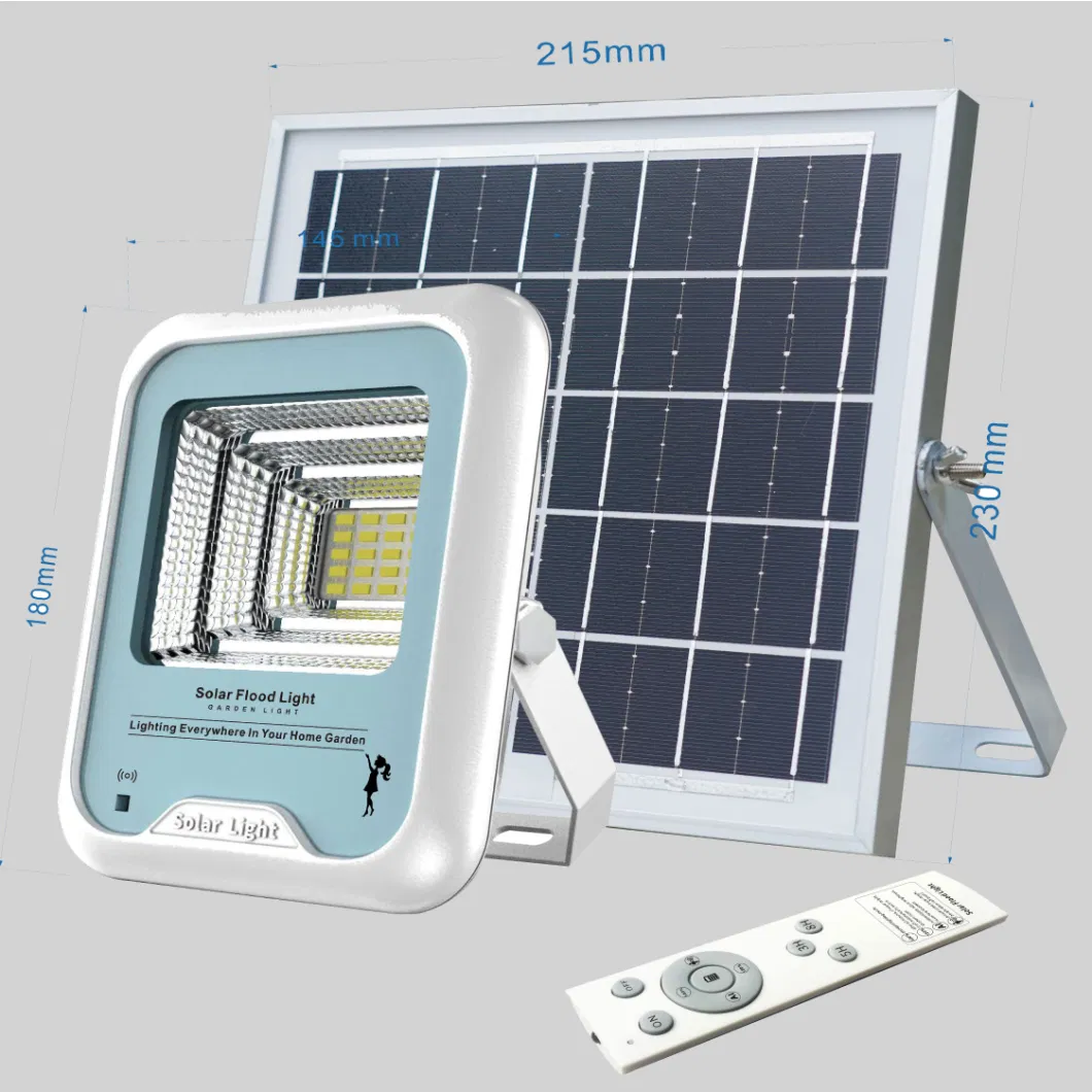 Outdoor LED Light Waterproof IP66 Hot Selling High Quality Aluminum Solar Floodlight